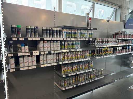 Motip/Dupli-Colour Grote partij metaalverf en laksprays en primers