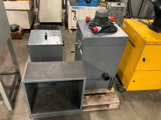 Sistema di estrazione della polvere calda Lutec OM-8