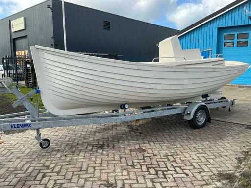 Casco Sloop 7,5M mit Vlemmix-Bootsanhänger (Kennzeichen)