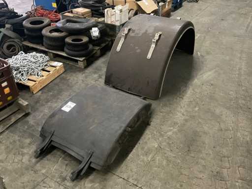 Vrachtwagen spatbord (4x)