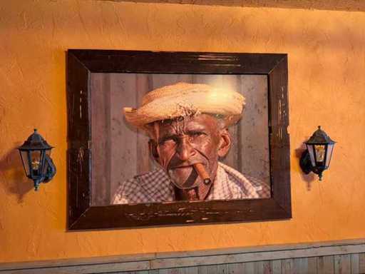 Picture framed (Cuba) 130x172cm