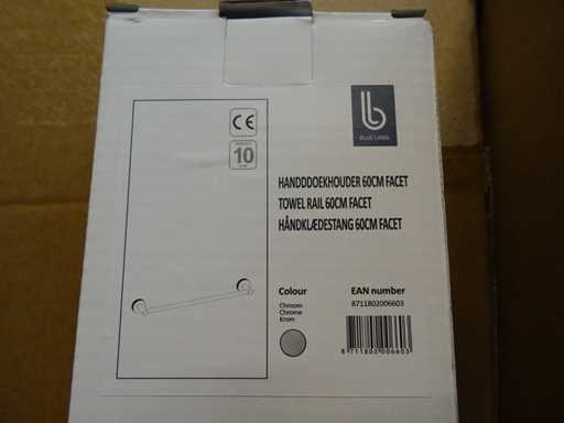 Blue Label – Handtuchhalter 60 cm (2x)