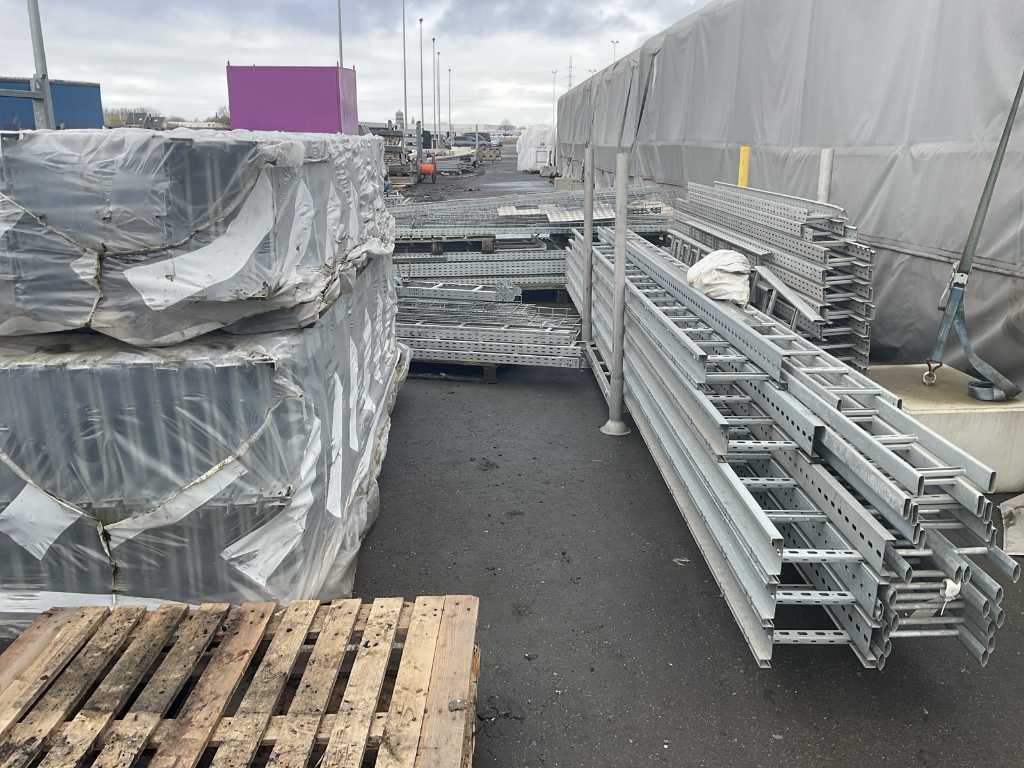 Vergokan large batch of various cable trays and cable ladders