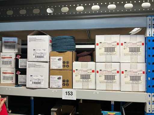 3M Batch of various fiber discs and accessories (850x)