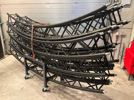 Eurotruss cercle noir 8m