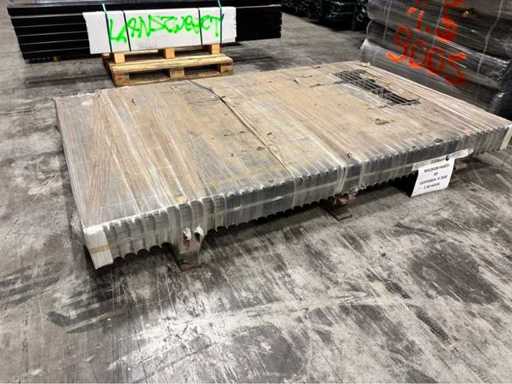 Europees fabrikaat 3D 4/5mm Partij panelen