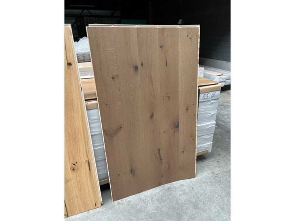 145.53m2 Oak Walnut multilayer parquet, 1092x130x14mm