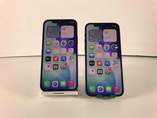 Apple iPhone 12 - 128GB - Nero (2x)