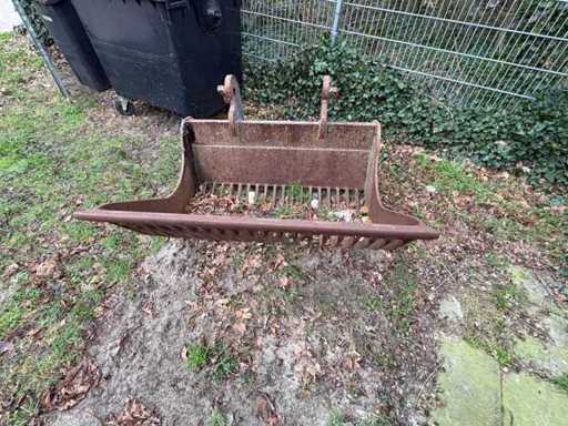 Skeletbak / zeefbak voor graafmachine 12-20t – robuust – klaar voor gebruik