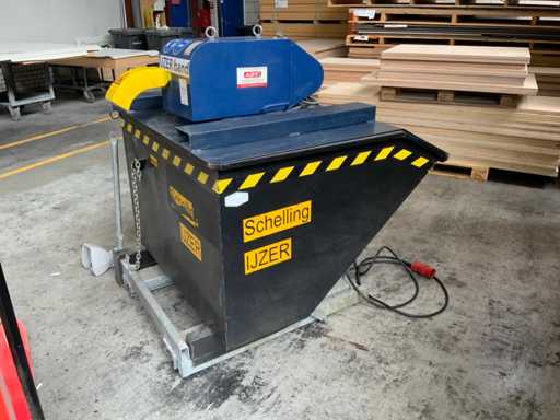Cyclop CBC -140001 steel belt shredder