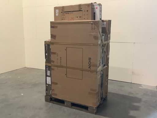 Merci di restituzione dei Pallet Televisions - 9 articoli