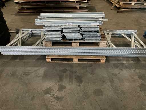 Metalsistem - S2 - Legbordstelling 5 meter (305cm hoog)