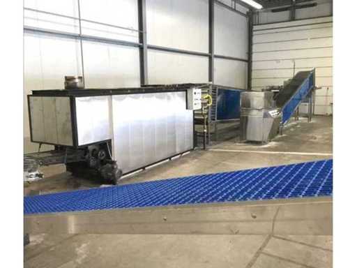 ROUND BREAD BAKING LINE - Pita bread line