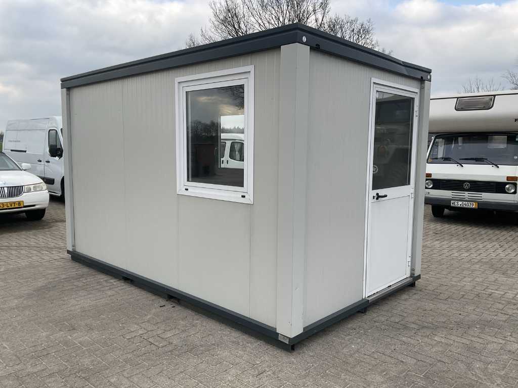 Mobile office unit container