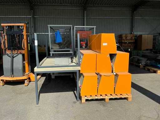 Laboratory furniture and measuring instruments