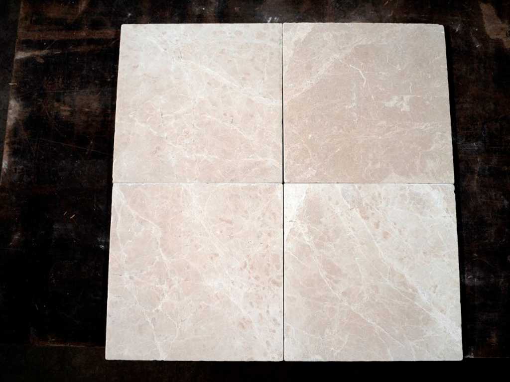 Marble tiles 9,45m² 