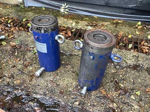 Freyssinet enarpac cll10010 Hydraulic press (2x)