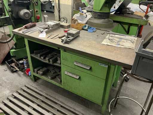 GAERNER - Werkbank inklusive Zubehör Flachschleifmaschine