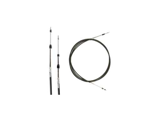 Maxflex C8 01709-12 Hochleistungs-Marine-Steuerkabel UV-beständig HDPE 12 Fuß