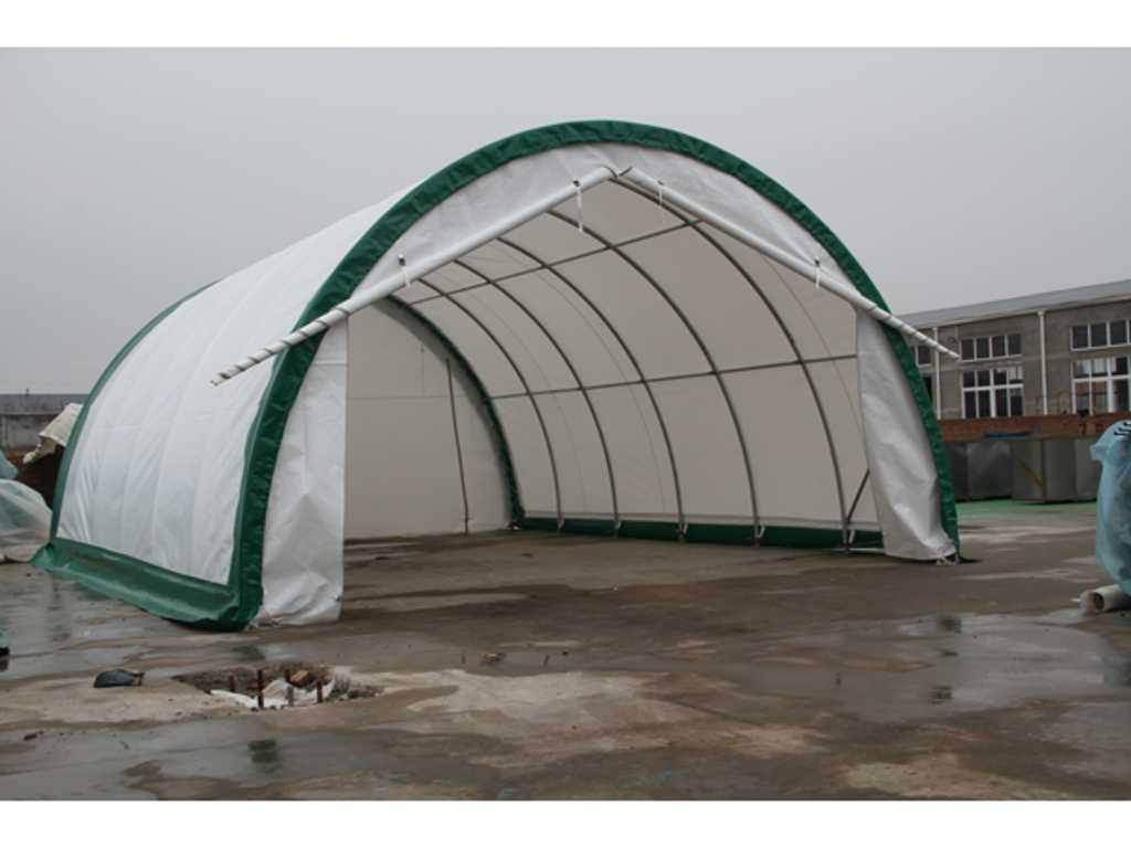 2024 Stahlworks 12.2x6.1x3.66 meter Storage Shelter / Garage Tent