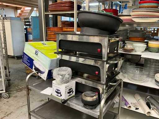 Chafing dish (3x)