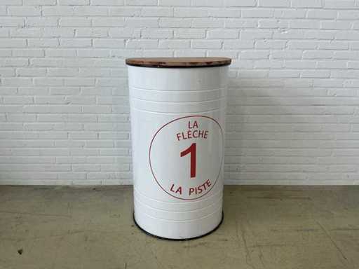 Masa de bar industrial "La Piste"