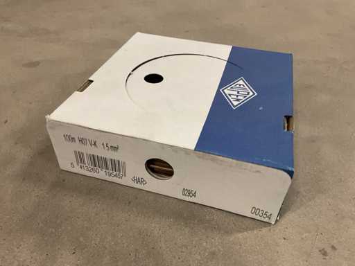 Eupen H07 V-K 1,5mm² Box mit 100m Installationsdraht (2x)