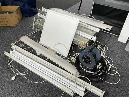 Partij TL-/ LED verlichting