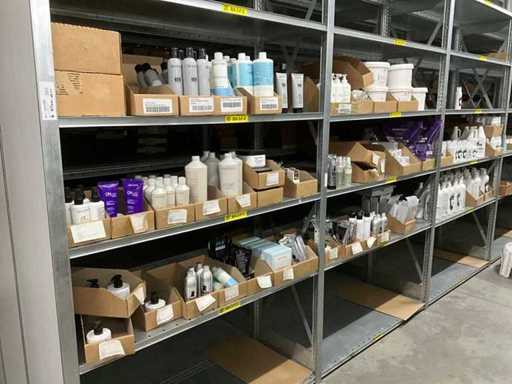 Festa di forniture per la parrucchiera e cura del corpo