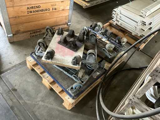 Party of furniture dogs