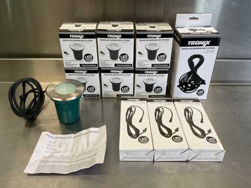 Tronix Maxi Modular LED Ground Spots - zestaw