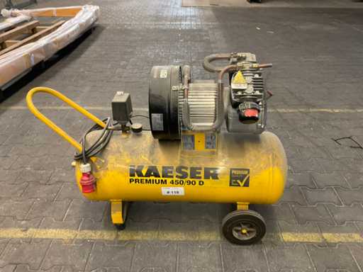 2010 Kaeser Premium 450/90 D Compresseur à piston mobile