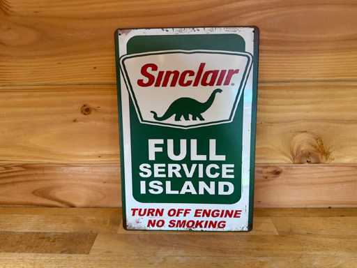 metaal reclame wandbord