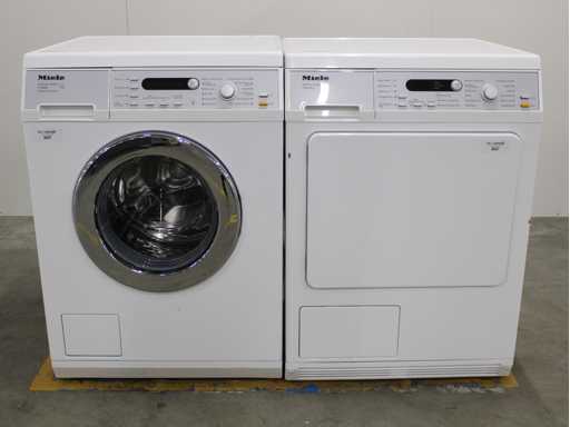Miele V 5868 SoftCare System Washing Machine & Miele T 8843 C SoftCare System Tumble Dryer