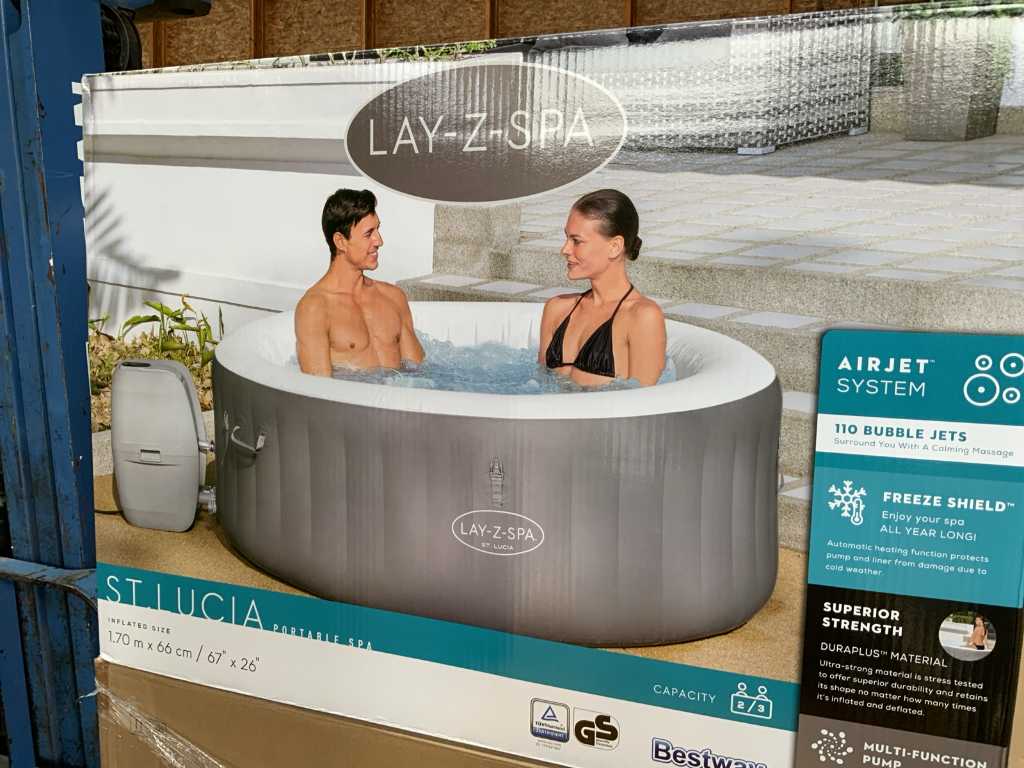 Bestway St Lucia Lay-Z-Spa Outdoor Spa