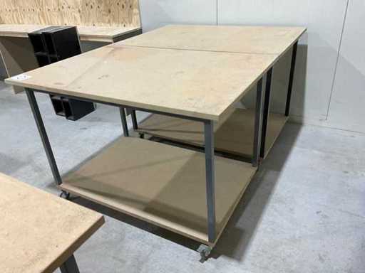 Carrello da magazzino (2x)