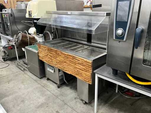 Tecfrigo ISOlA 4M VT INOX Refrigerated display case
