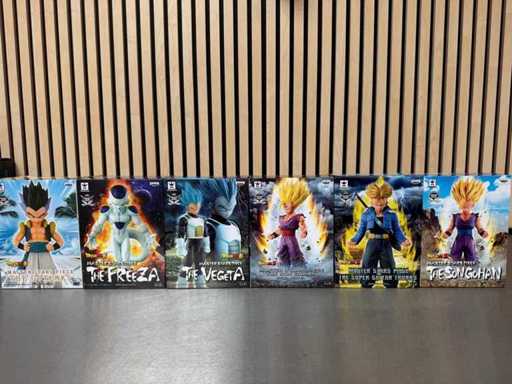 Banpresto / CraneKing - Figurines de la collection Dragon Ball Z / Dragon Ball Super Master Stars Piece (6x)