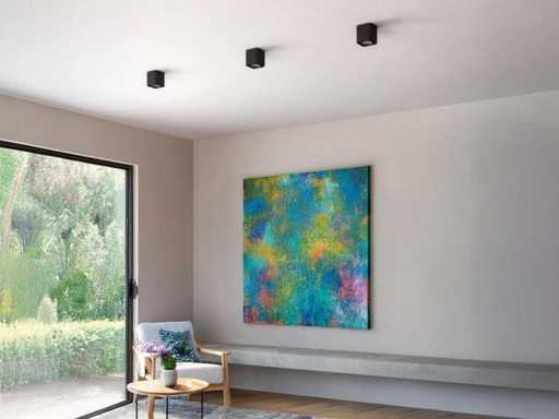 GU10 Opbouwspot Armatuur kantelbaar 8,4cm (20x)