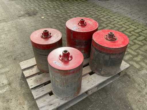 Eurostar/Iddi SB, Thick-walled Concrete Drill thick-walled 315, 340, 380, 420 mm diameter (4x)