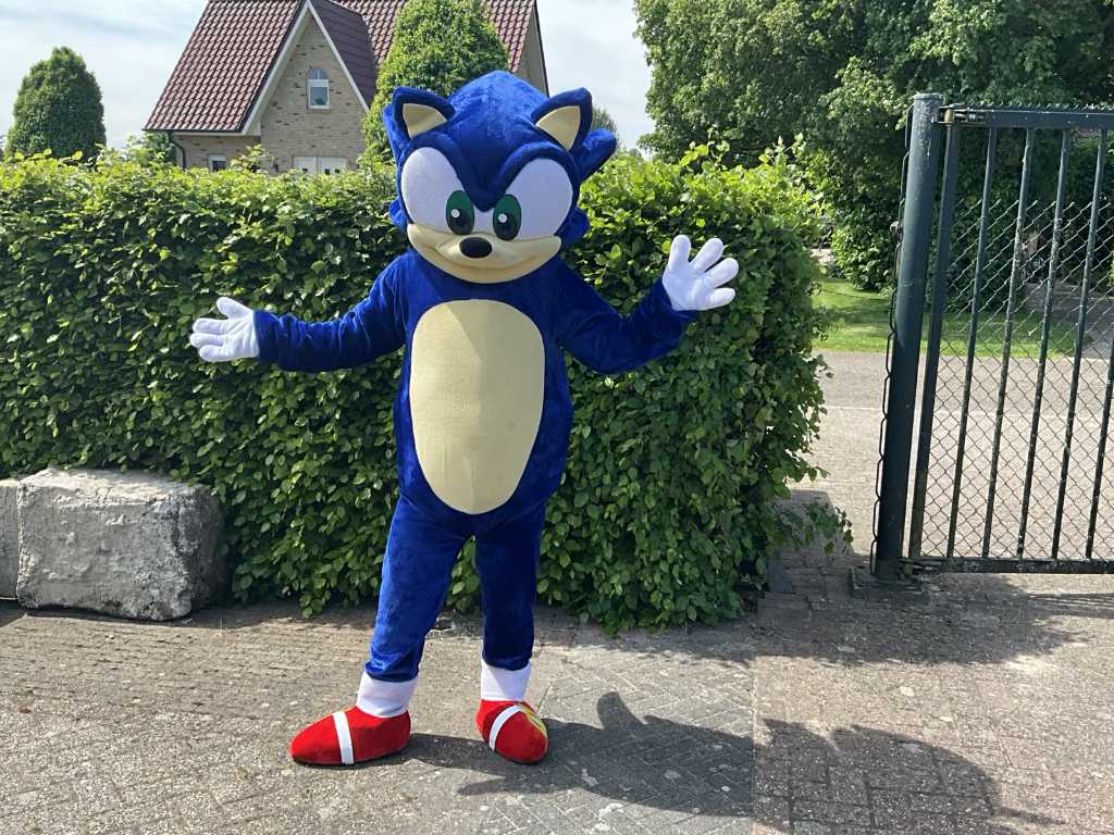 Sonic-Maskottchen