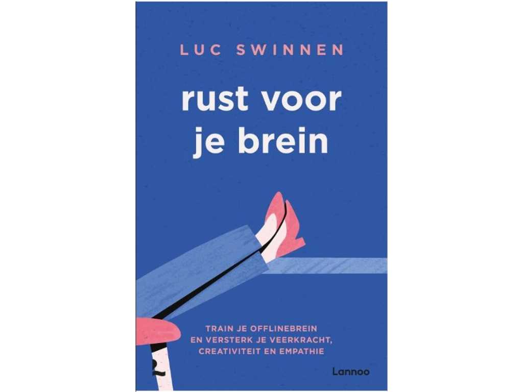 Gesigneerd boek Luc Swinnen: 'Rust voor je brein'