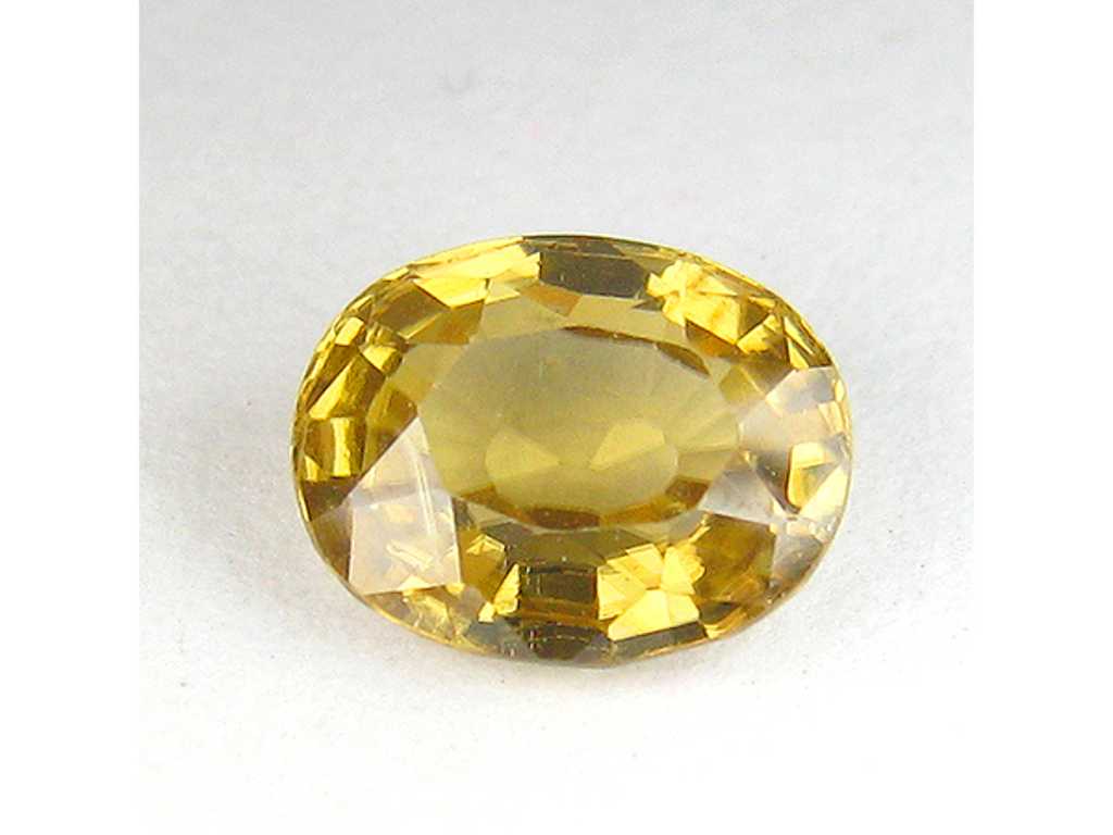 Zircon naturel (jaune) 2,37 carats