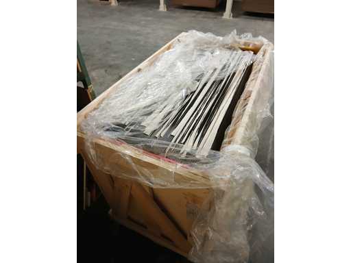 Stock rimanente - Specchio in cristallo con bordi lucidi, senza cornice In diverse misure