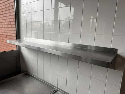 Étagère murale en acier inoxydable