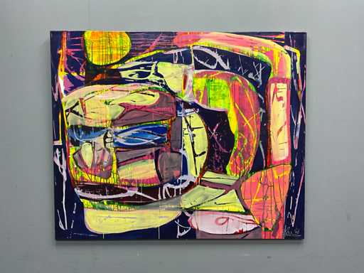Pittura - Istruttore di nuoto - Erik Kouw
