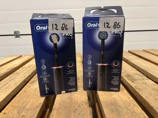 Oral-b - Braun - szczoteczka do zębów - pielęgnacja jamy ustnej (2x)