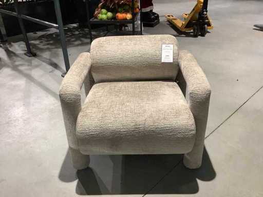 WOOOD Lenny texture de sable de fauteuil