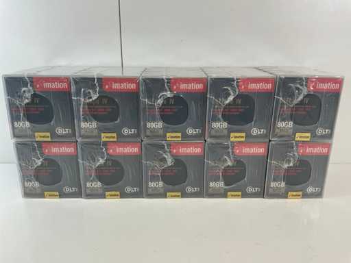Imation (DLT IV) 1/2” 80GB Compressed Cartridge Tapes (New) (50x)