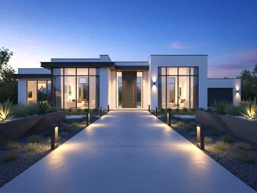 7W LED-Gartenlampe 60 cm (8x)